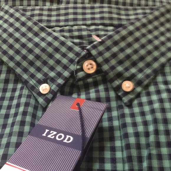Izod Other - IZOD-Mens Premium Essentials Stretch Beryl Gingha